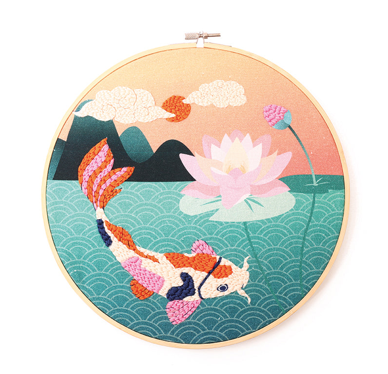 Zelf Punch Needlen – Carpe Koi set