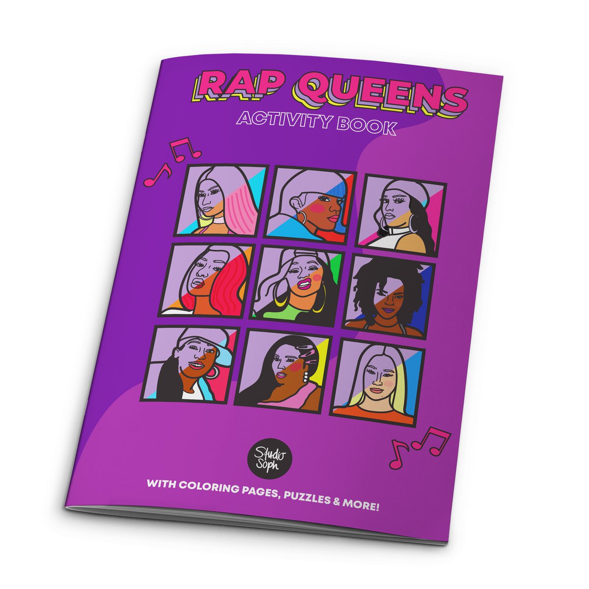 Rap Queens Activiteitenboek – creatief voor hiphopfans