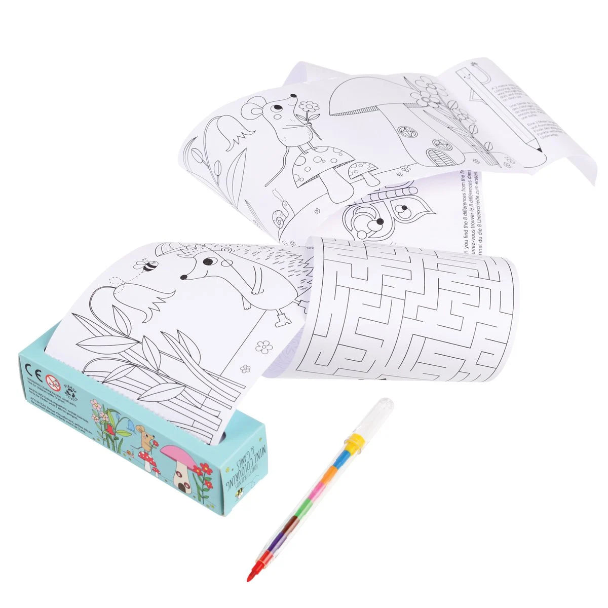 Minikleuren en spelletjes - Forest Friends