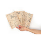 Line Art Borduurkit – Personaliseer je Outfit (incl. magisch papier)