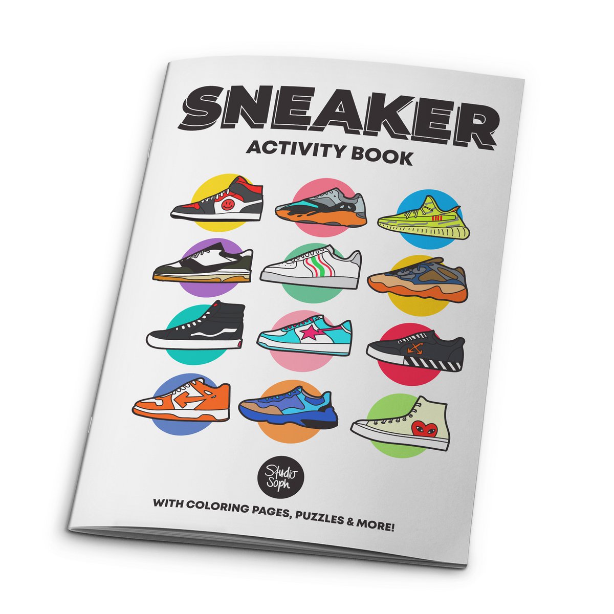 Sneaker Activiteitenboek – creatief voor sneakerfans