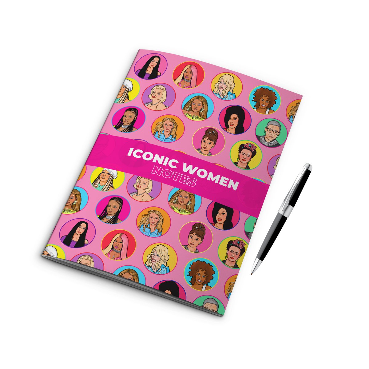 Iconic Women Notitieboek – Inspiratie op elke pagina