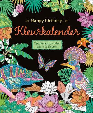 Happy birthday! kleurkalender