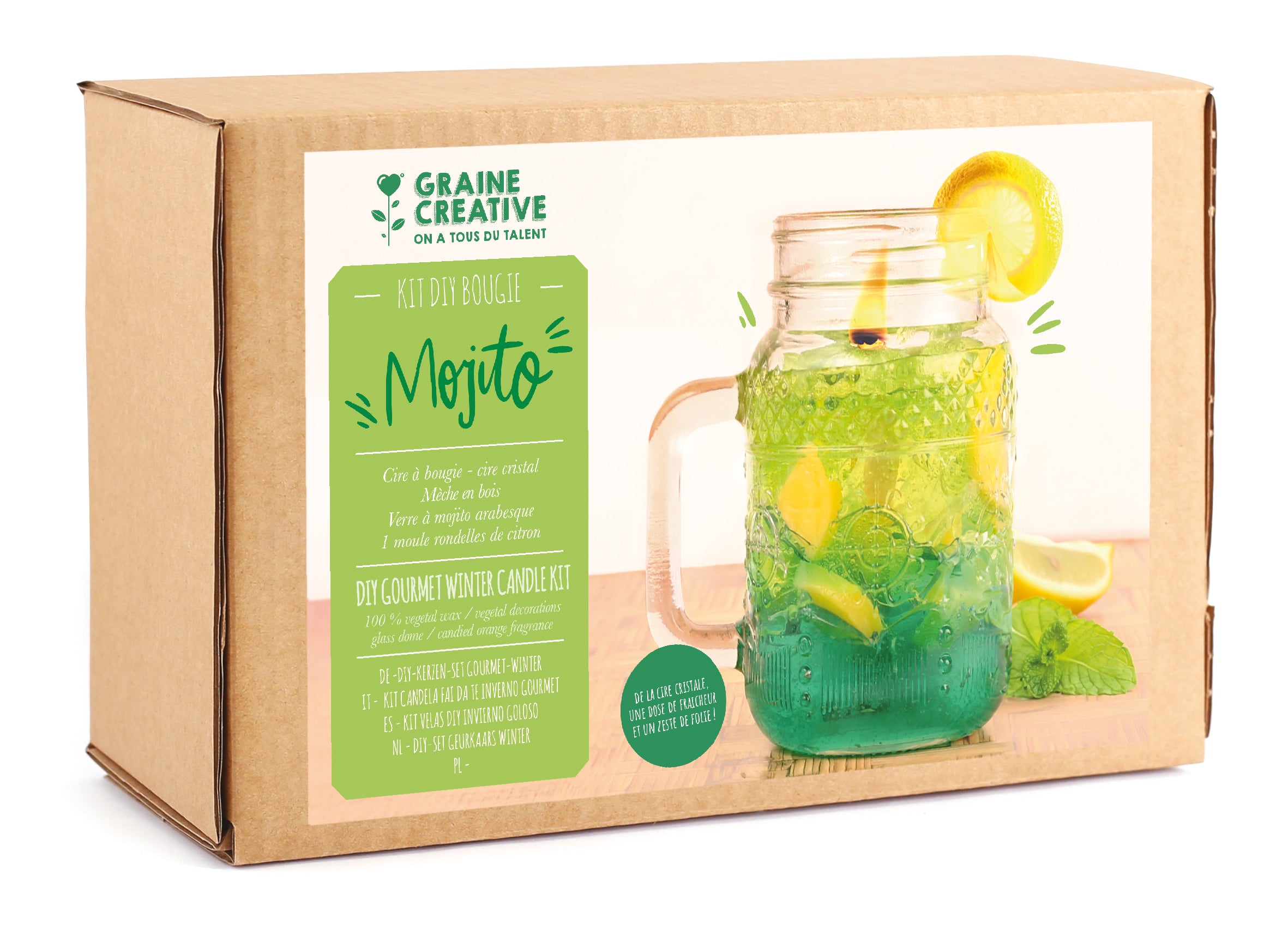 Mojito Kaars DIY Box – Zomerse vibes in je woonkamer