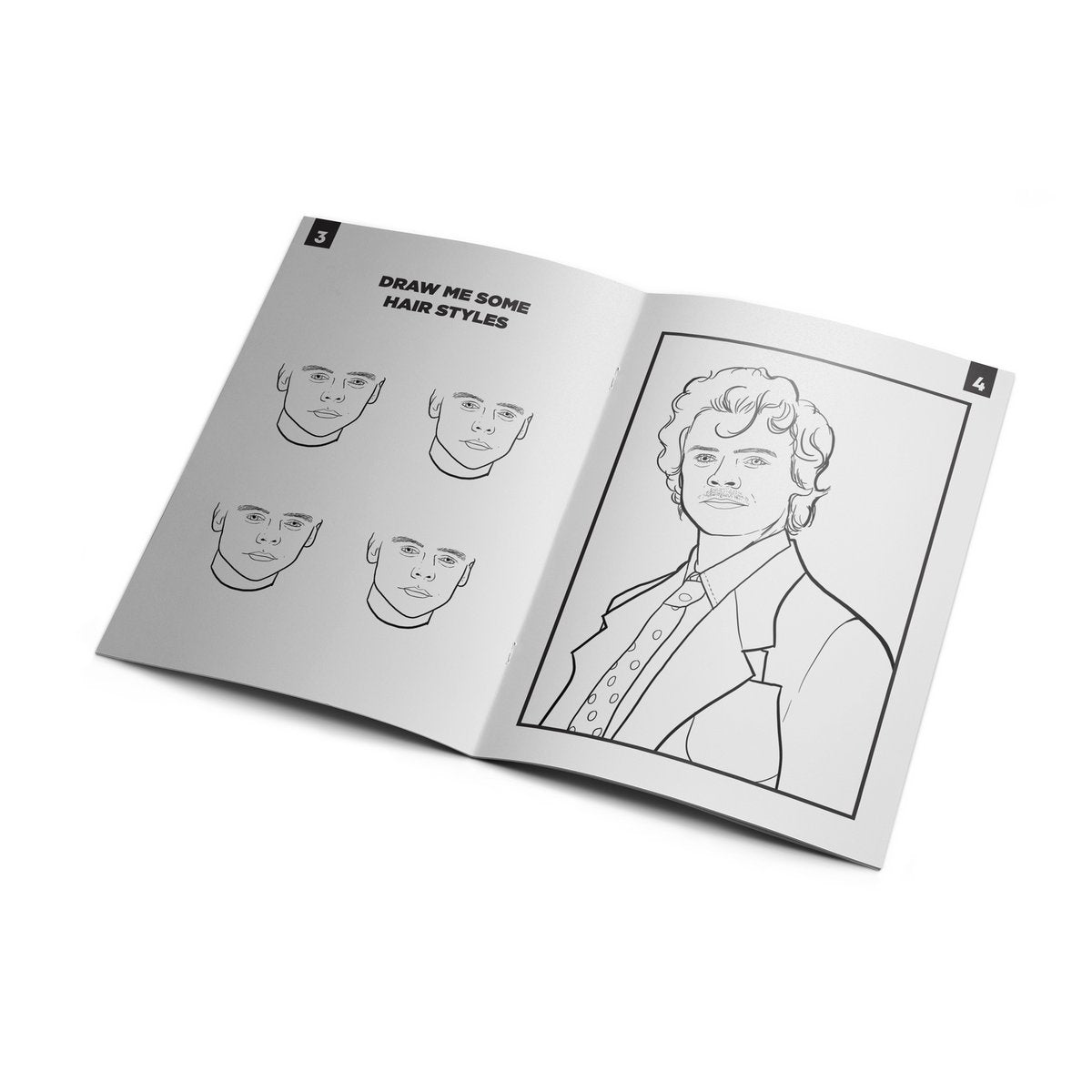 Harry Styles Activiteitenboek - kleur, puzzel & posterplezier