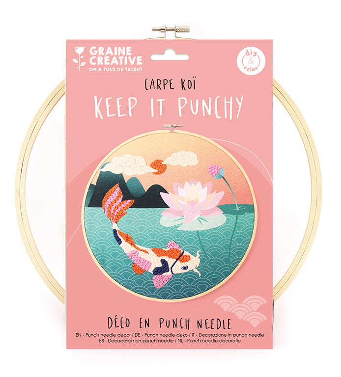Zelf Punch Needlen – Carpe Koi set