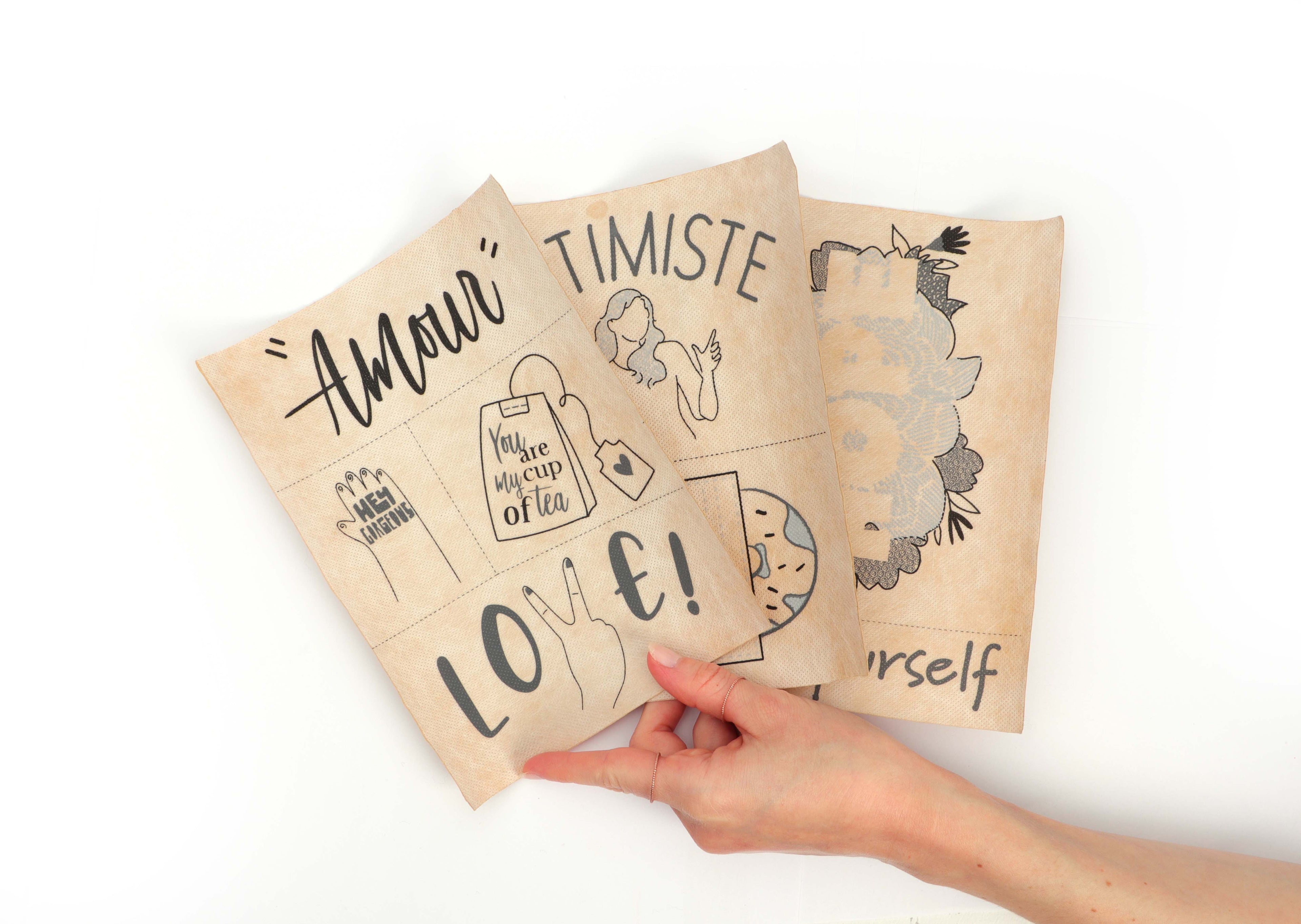 Self love Borduurkit – Personaliseer je Outfit (incl. magisch papier)