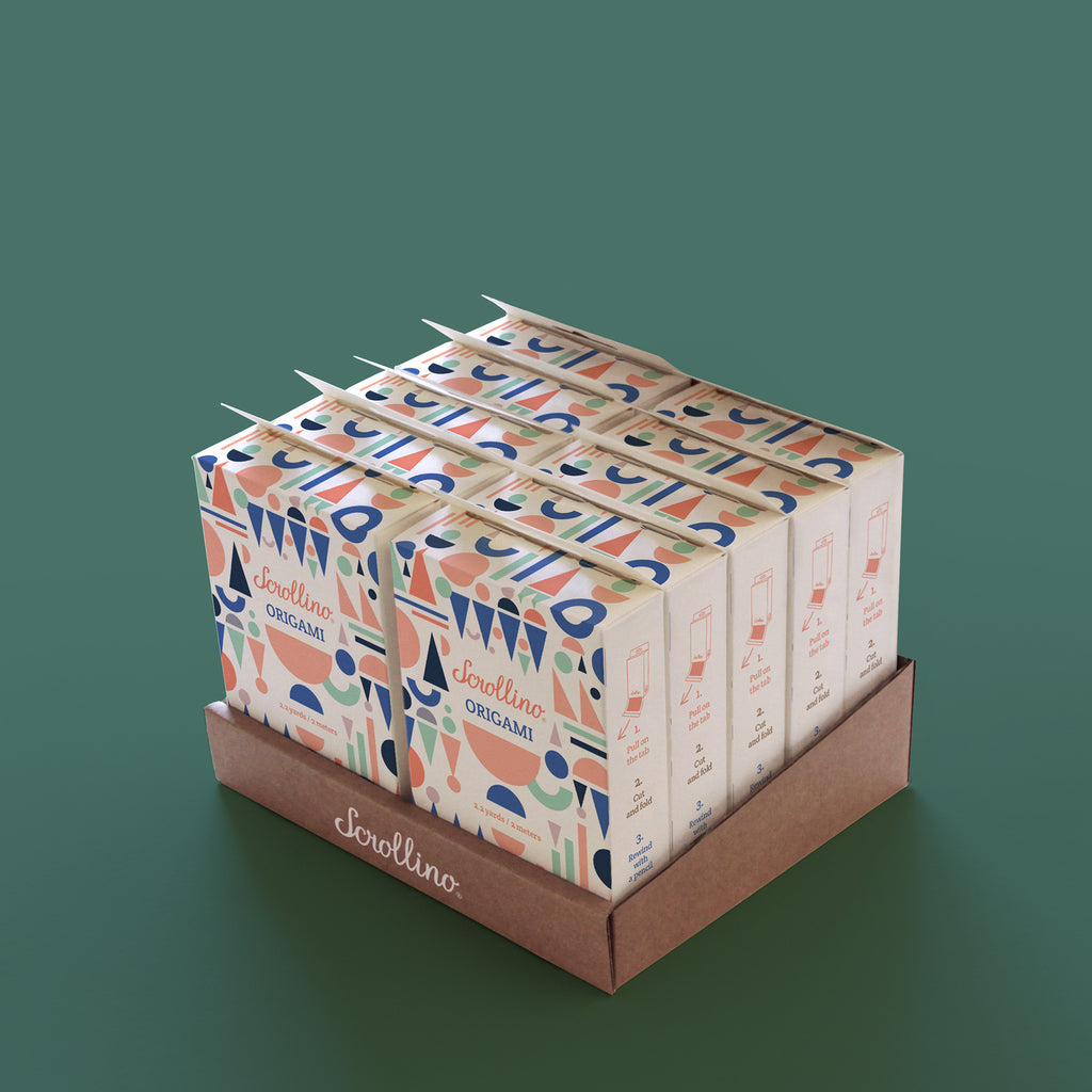 Origami op een rol