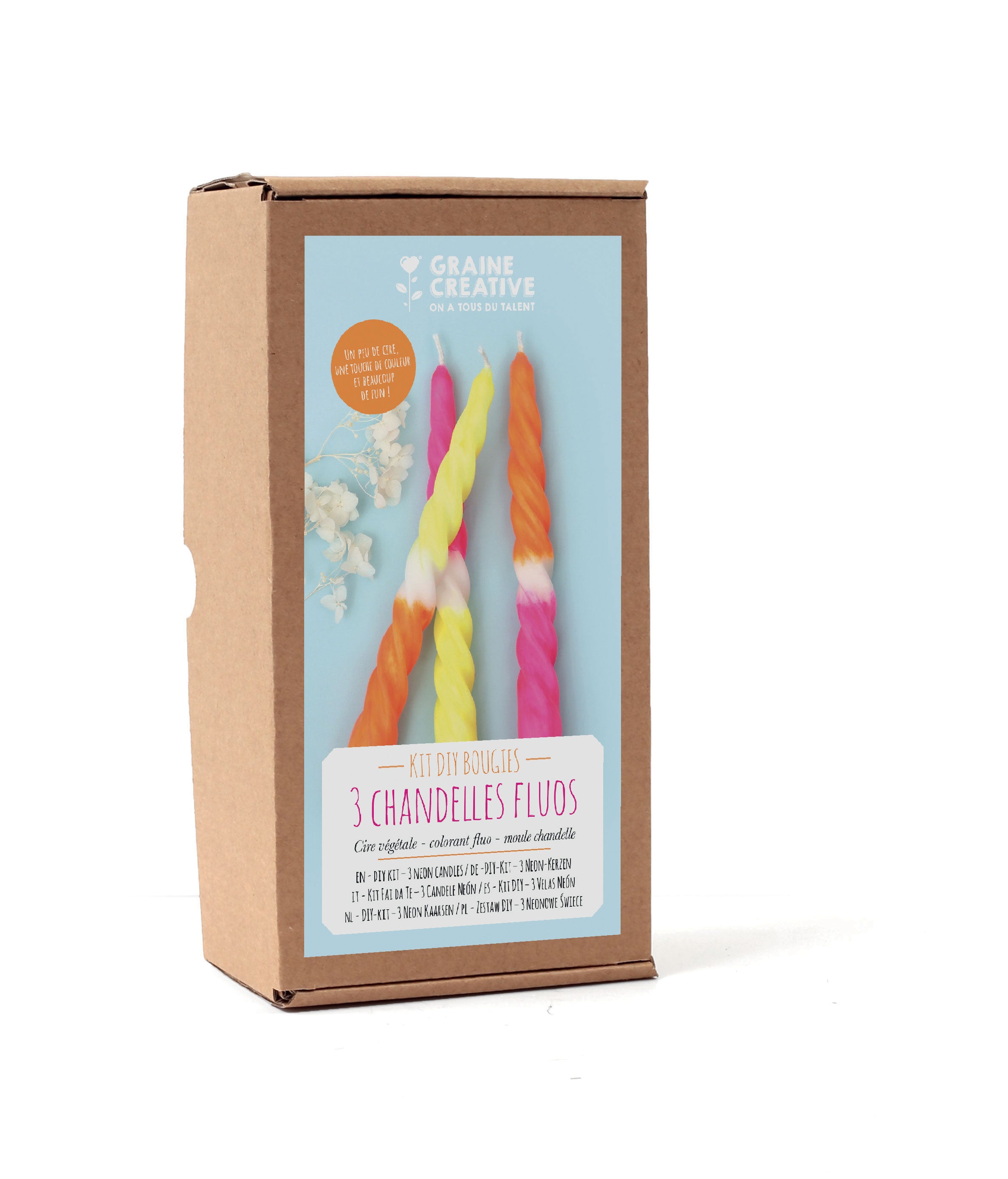 DIY Fluo Kaarsen – Kleurrijk & uniek
