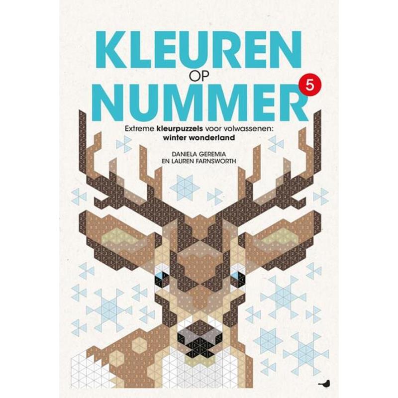 Kleuren op nummer voor volwassenen - Winter Wonderland