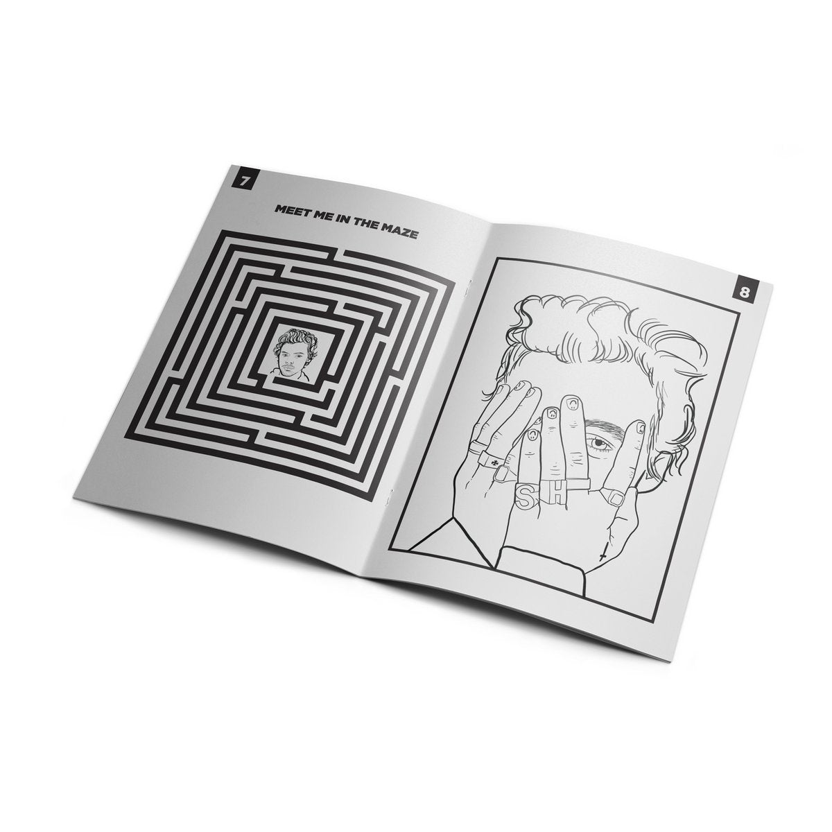 Harry Styles Activiteitenboek - kleur, puzzel & posterplezier