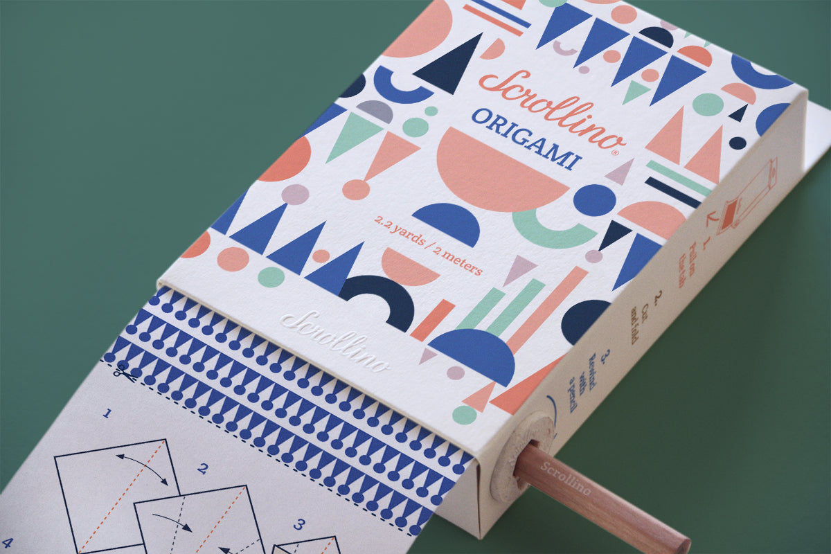 Origami op een rol