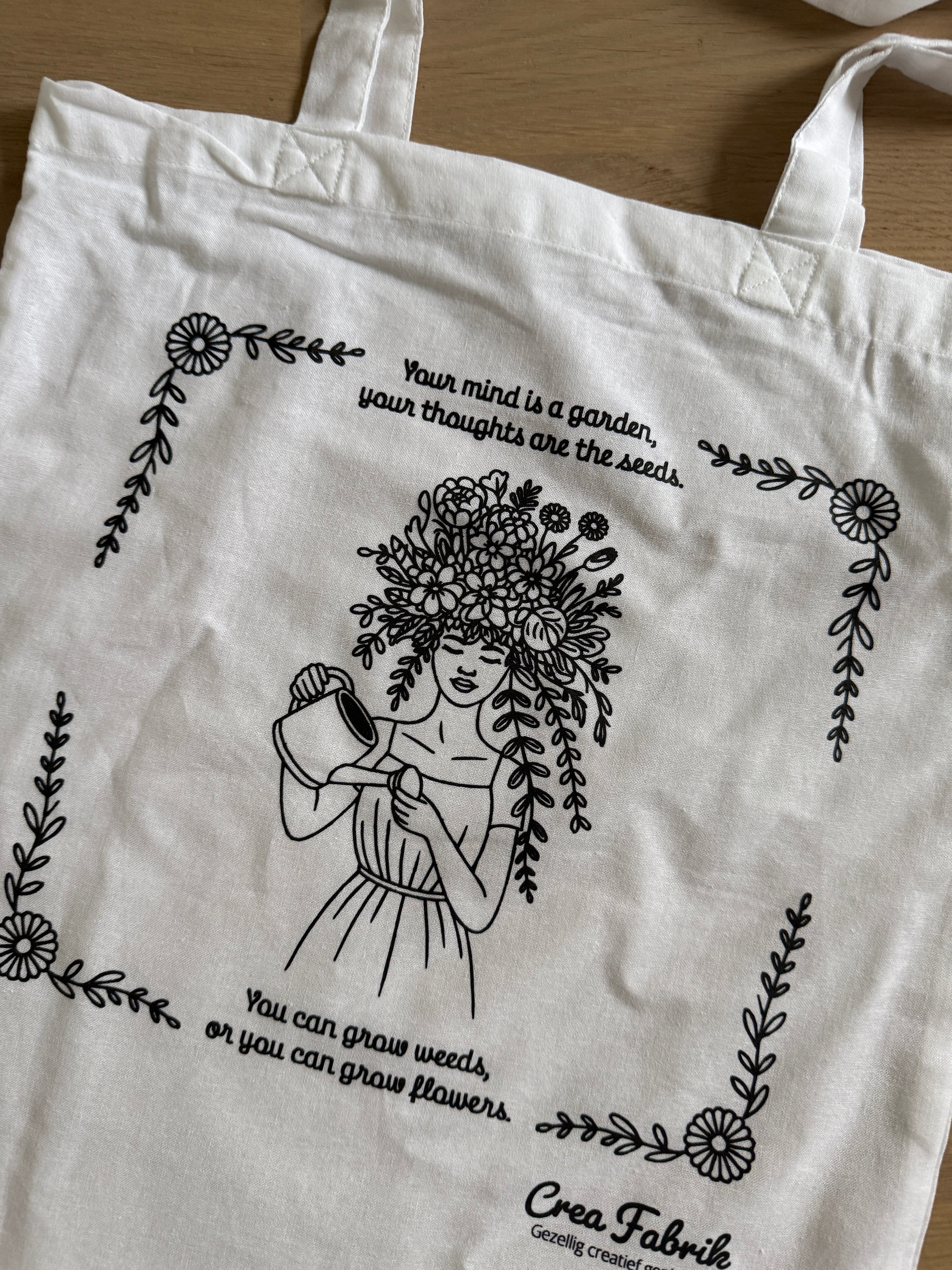Tote bag Flowers