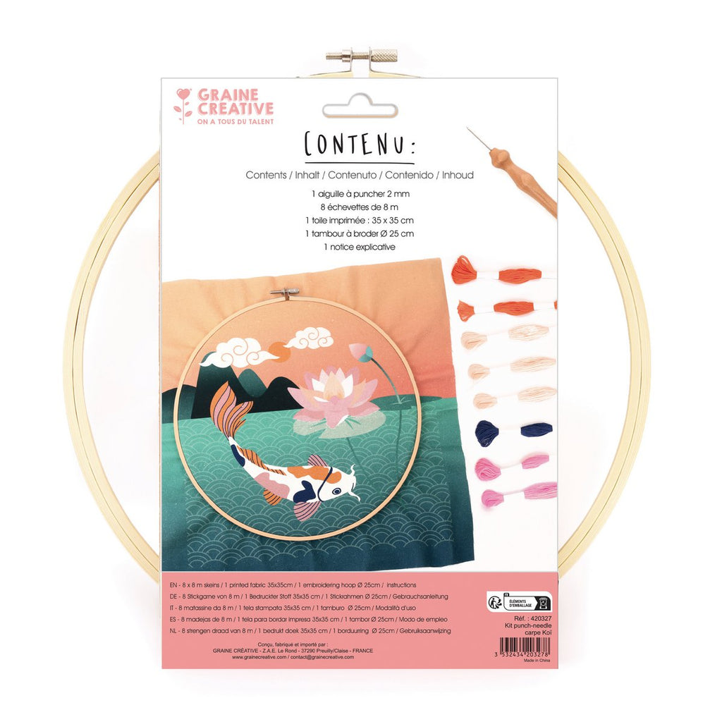 Zelf Punch Needlen – Carpe Koi set