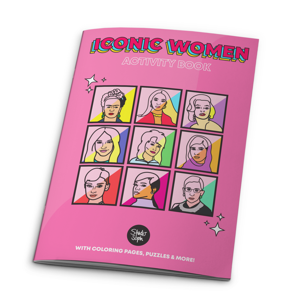 Iconic Women Activiteiten- en Kleurboek – Creatief & Inspirerend
