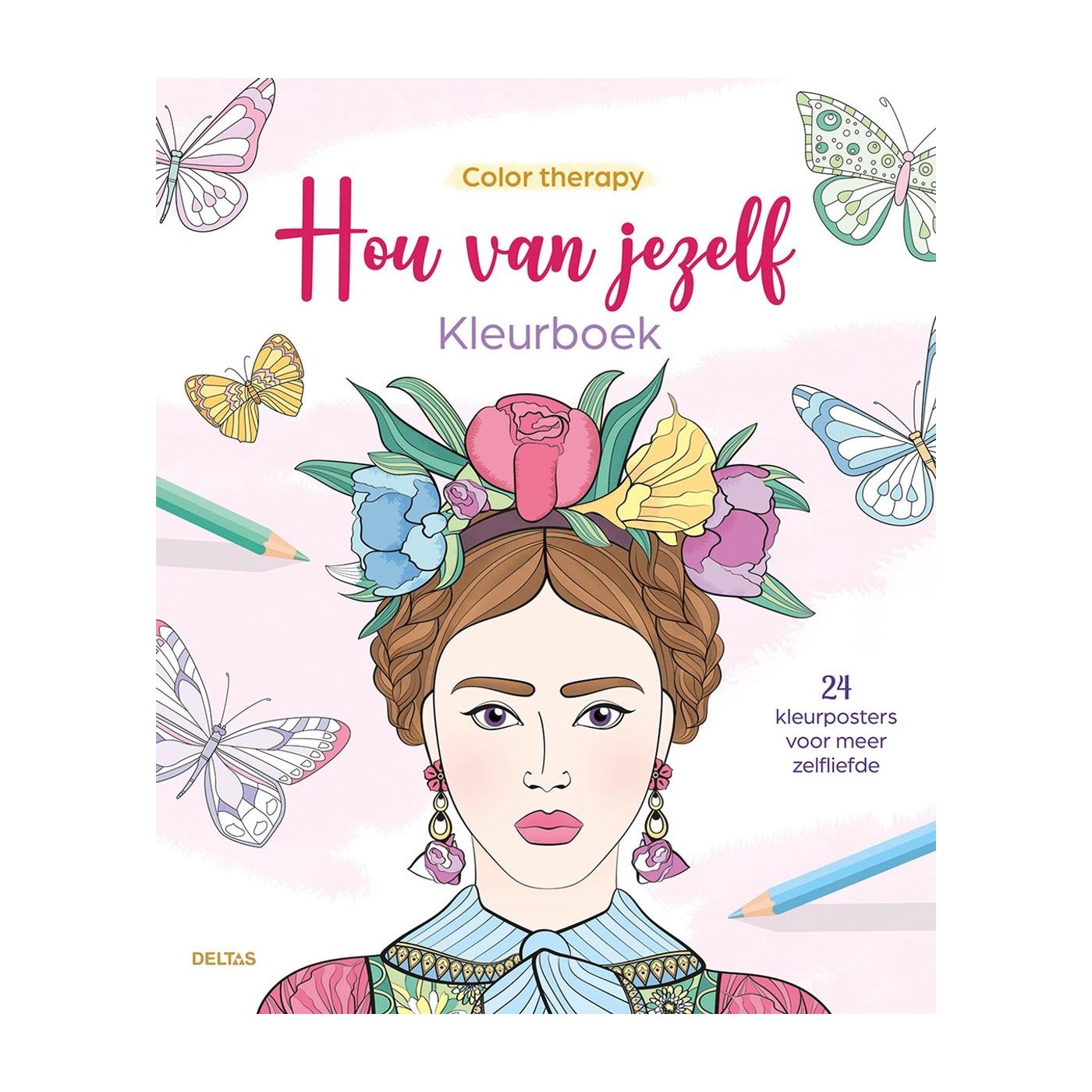 Color therapy Hou van jezelf kleurboek