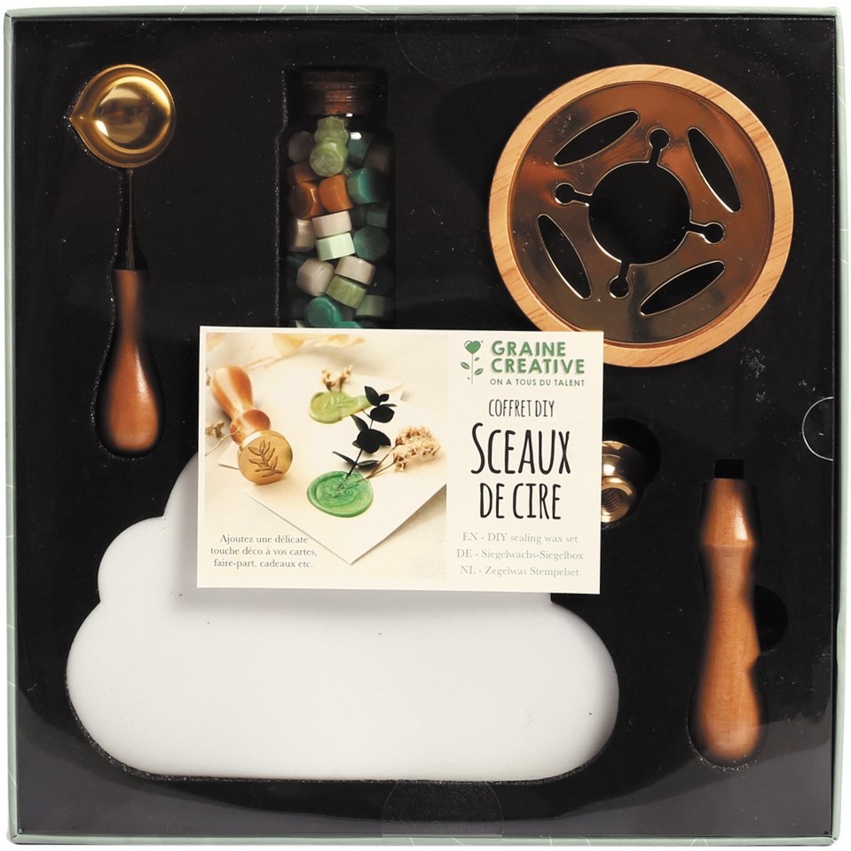 Waxzegel DIY Set – Voor persoonlijke kaarten & cadeaus