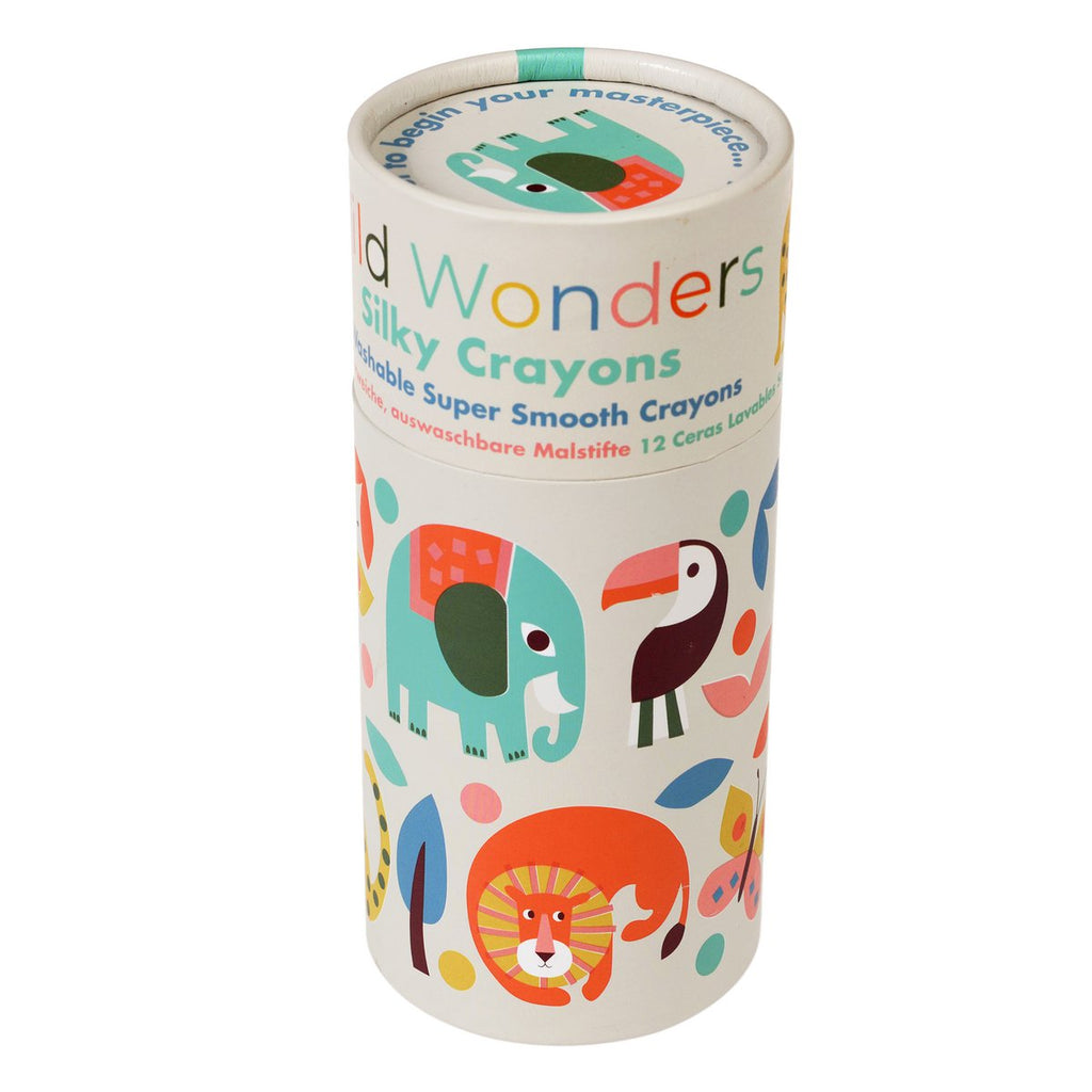 Zijdeachtige kleurpotloden (set van 12) – Wild Wonders