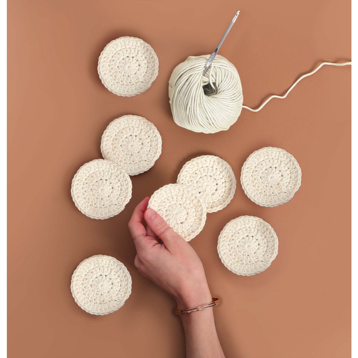 DIY Haakkit – Herbruikbare make-up pads van katoen